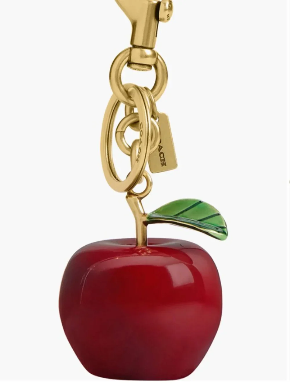 Coach Big Apple Charm  #CY399
